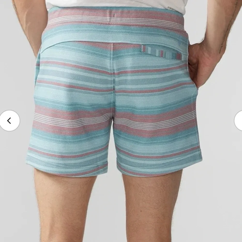 Chubbies The Stripes Hype Lined Lounge Shorts. XL. 5.5